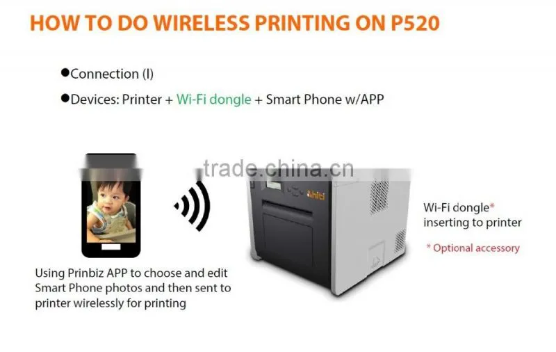 New Original Hiti P520L Thermal Printer For Photobooth Events Wedding Rental Business