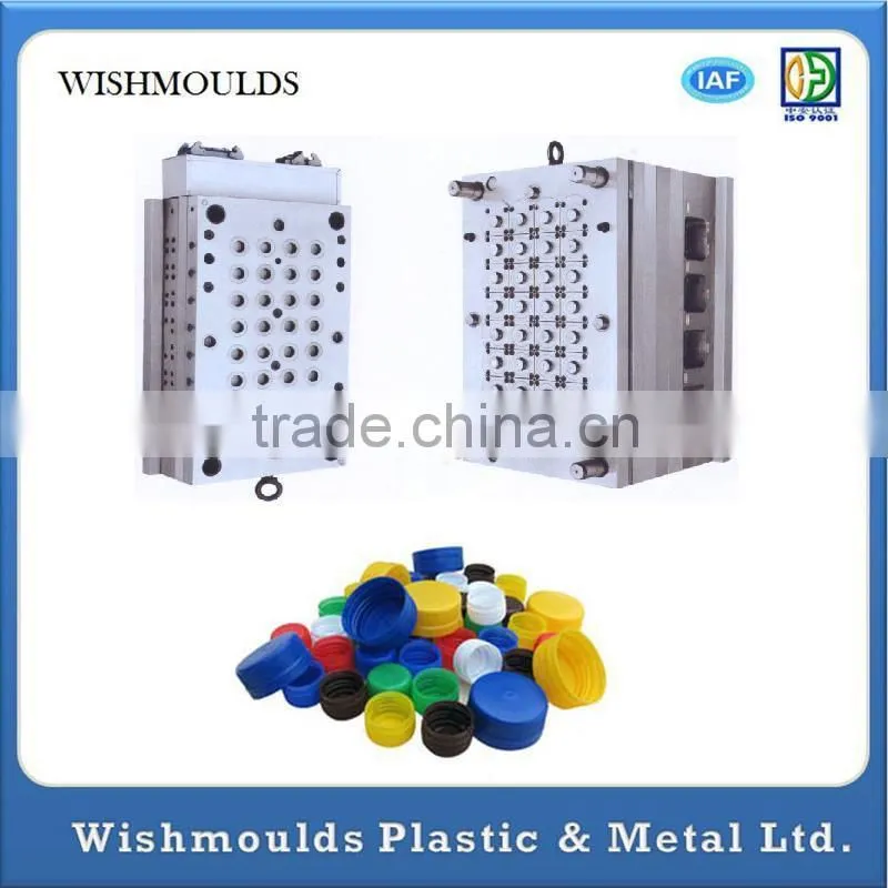 Hot design customized Plastic bottle cap plastic cap plastic end cap injection mould making
