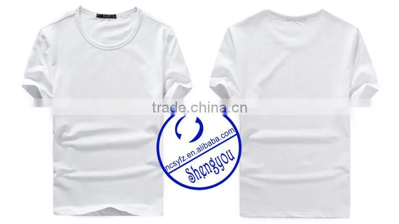 Custom 2015 cheap mens blank t shirt wholesale china