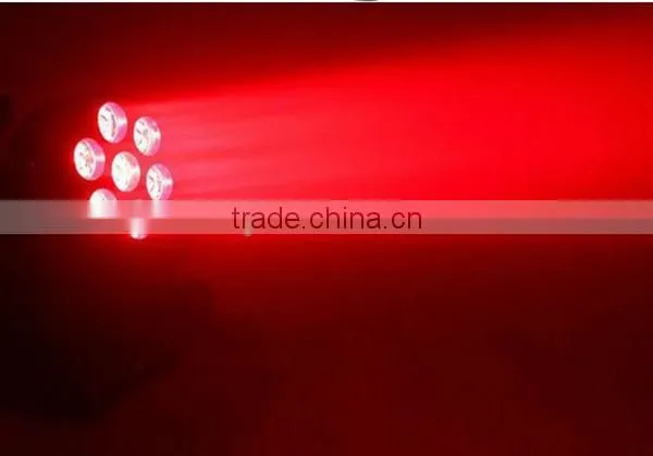Hot 7pcs 4in1 10w rgbw led dmx moving head home light show equipment