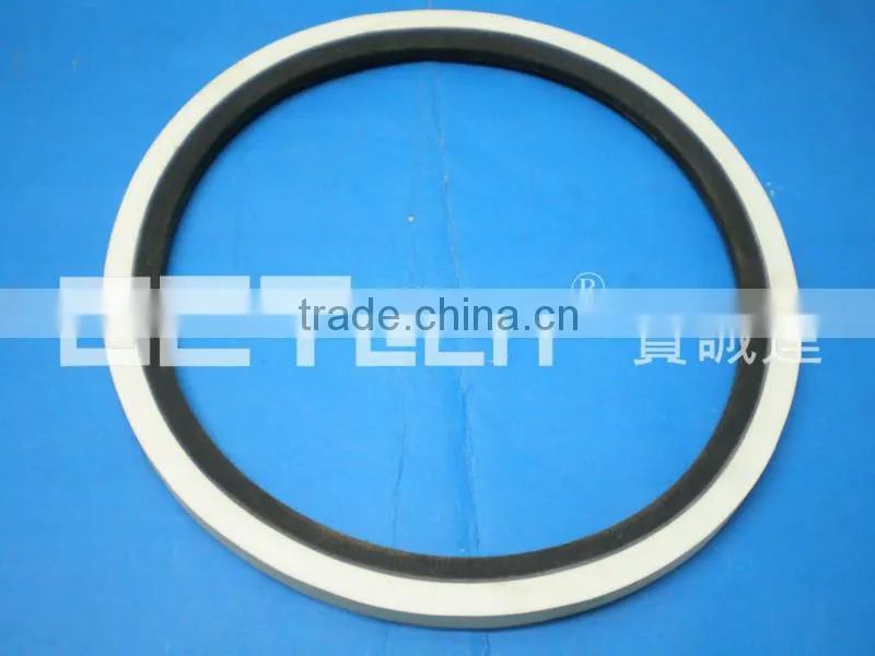 Rubber V-belt with white rubber