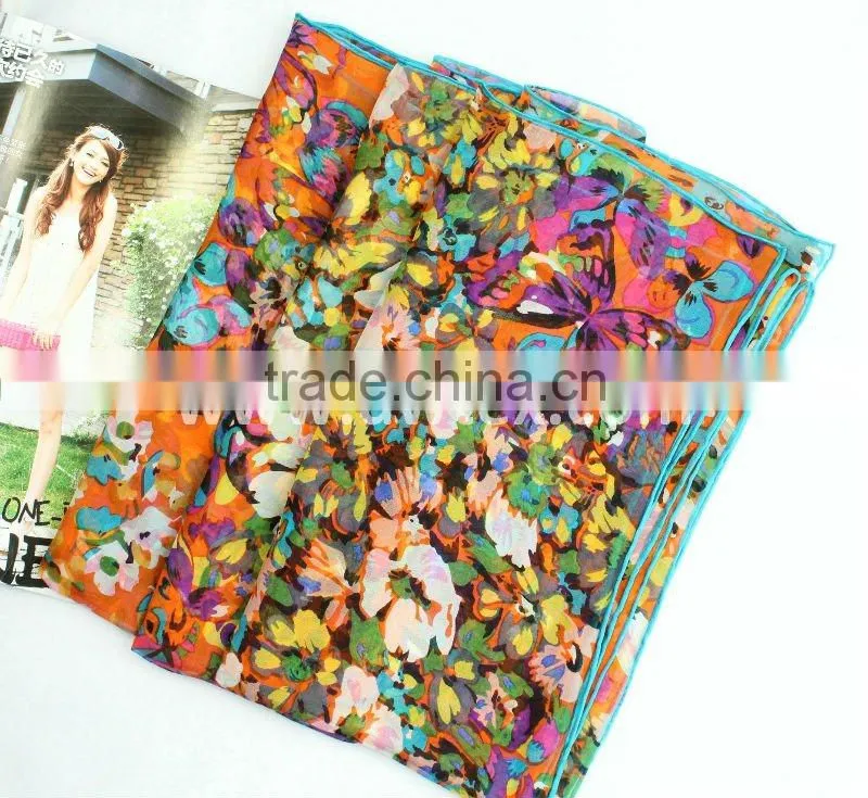 2012 latest silk scarf