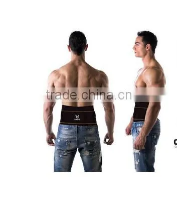 Black Neoprene Magnetic Back/Lumbar Supports Brace