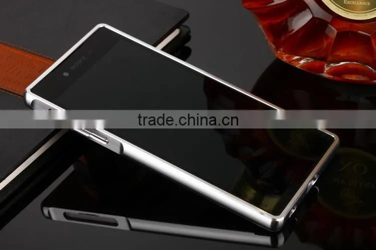 High Quality Luxury Mirror Cover Bumper Phone Case For Sony Z5P