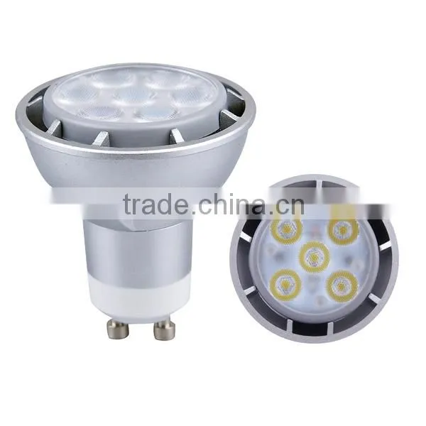 Dimameter 50MM 85-265V 45 degree 400lm 4500K 5W GU10 LED