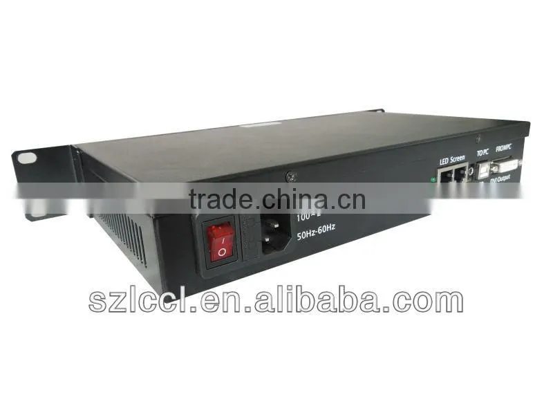 multi-interface easy to operate led screen TS852 external sending box with card
