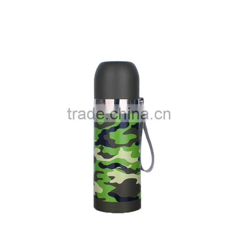 Colorful bullet shape stainless steel water vacuum flask thermos mug 350ML/500ML