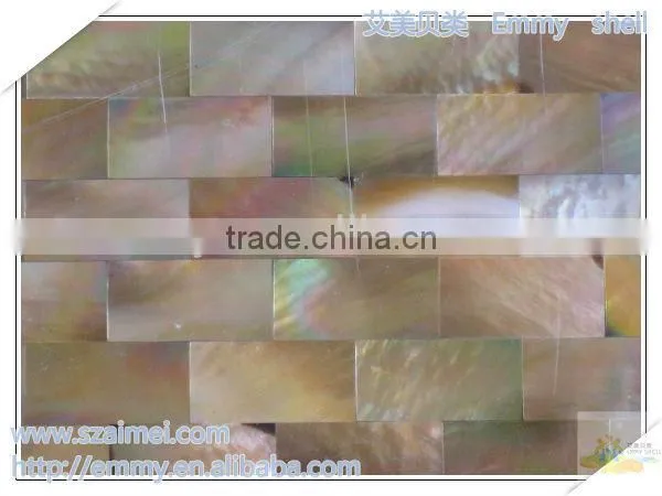 Brownlip sea shell MOP mosaic wall tiles
