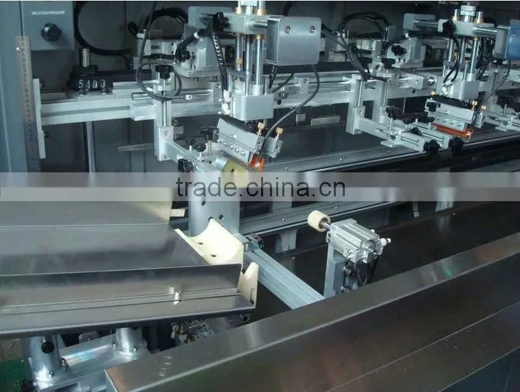 Automatic Two Colours Cylinder Screen Printer