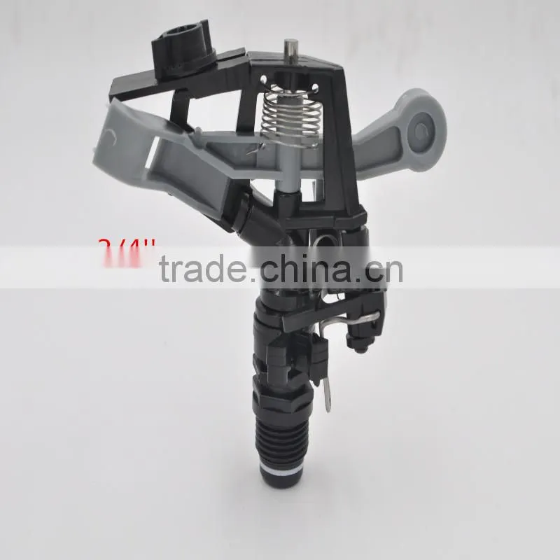 Plastic Full-Circle Impulse Plasating Farming Irrigation Water Garden Sprinkler