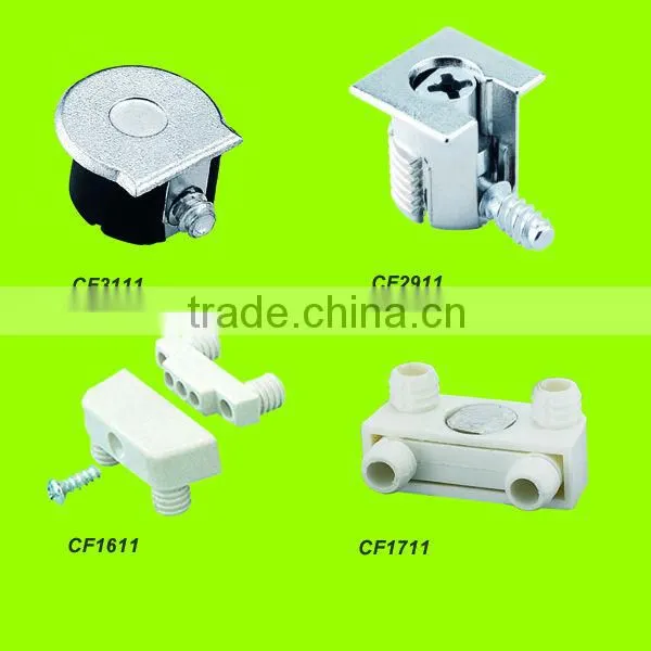 The best business reputation hot sale high quality furniture accessory zinc alloy plug-fit wood shelf connector (CF3111)