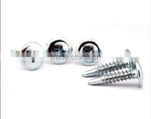 Full Threaded Big Head Stainless Steel Phillips Truss Head Machine Screw With Different Size Are Avliable