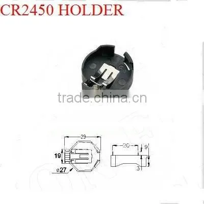 Button Cell lithium CR2450 Battery Holder