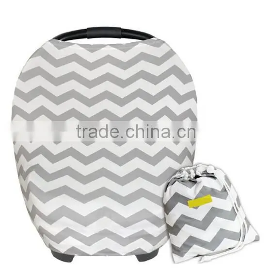 hot sale cheap cotton Baby Car Seat Covers Nursing Cover