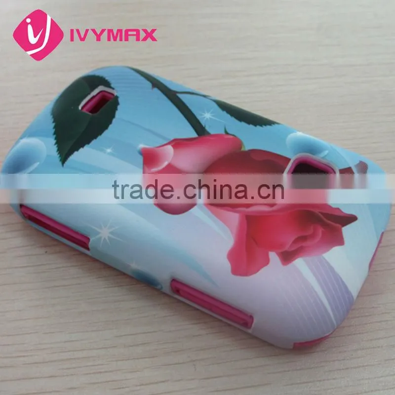 colorful design combo case for samsung s5670