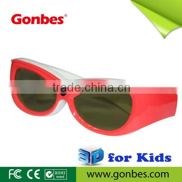 Universal 3D Active Shutter TV Glasses for Kids
