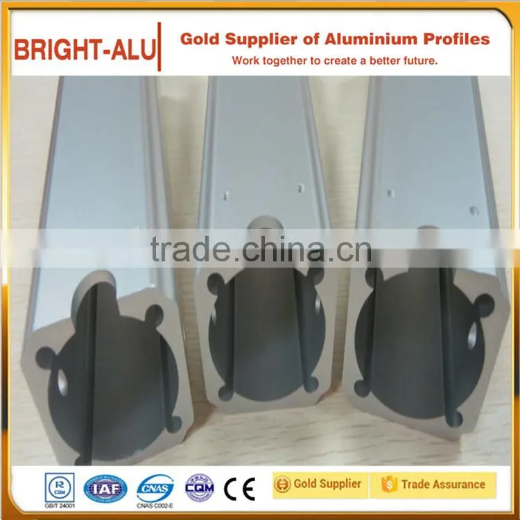 High quality anodized aluminum alloy 6000 series extrusion die casting machine parts