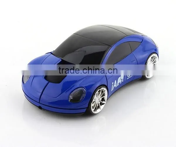 wheeled scroll vehicle shaped wireless mouse
