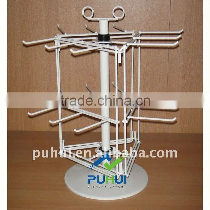 3 sided cashier desk spinning ornament display stand with trade assurance