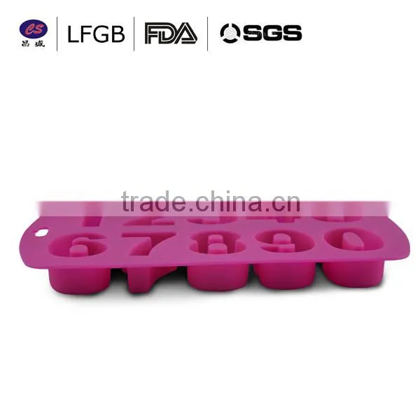 hot selling number Silicone Ice cube Tray