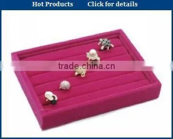 YiWu wholesale white ring display,jewelry display tray