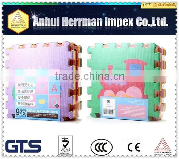 colorful eva mat for children
