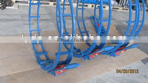 Pipe tacking clamp