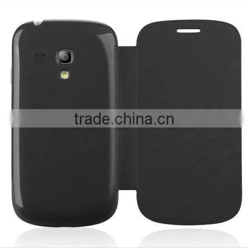 PU leather waterproof case for samsung galaxy s3 mini i8190