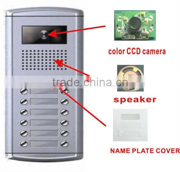 audio door intercom system(SIPO-2AB-810B)
