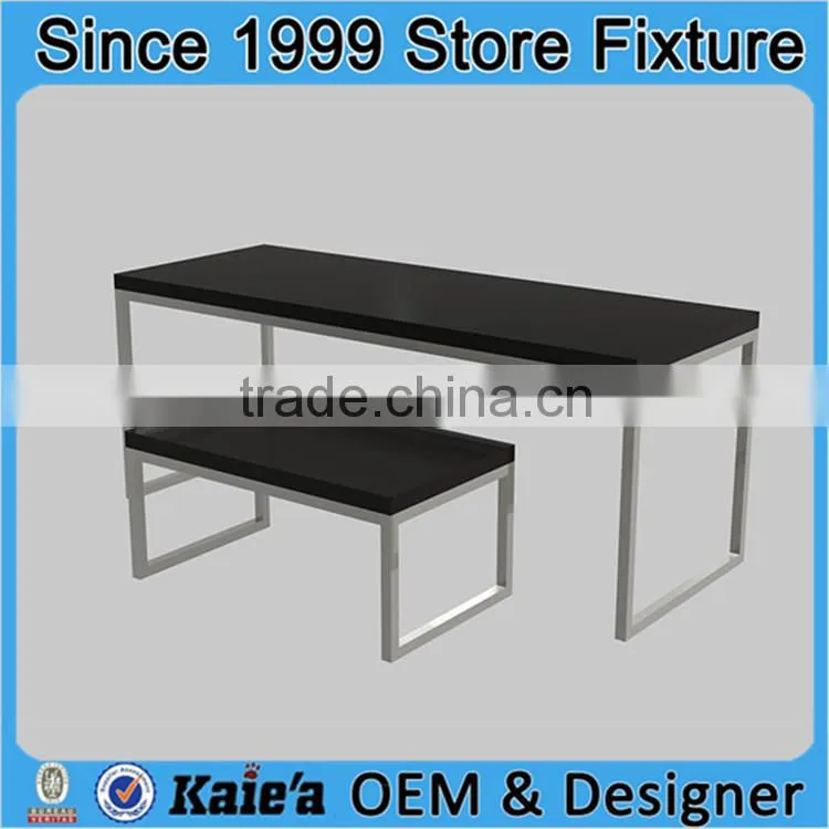 Excellent new products display clothes wood nesting tables