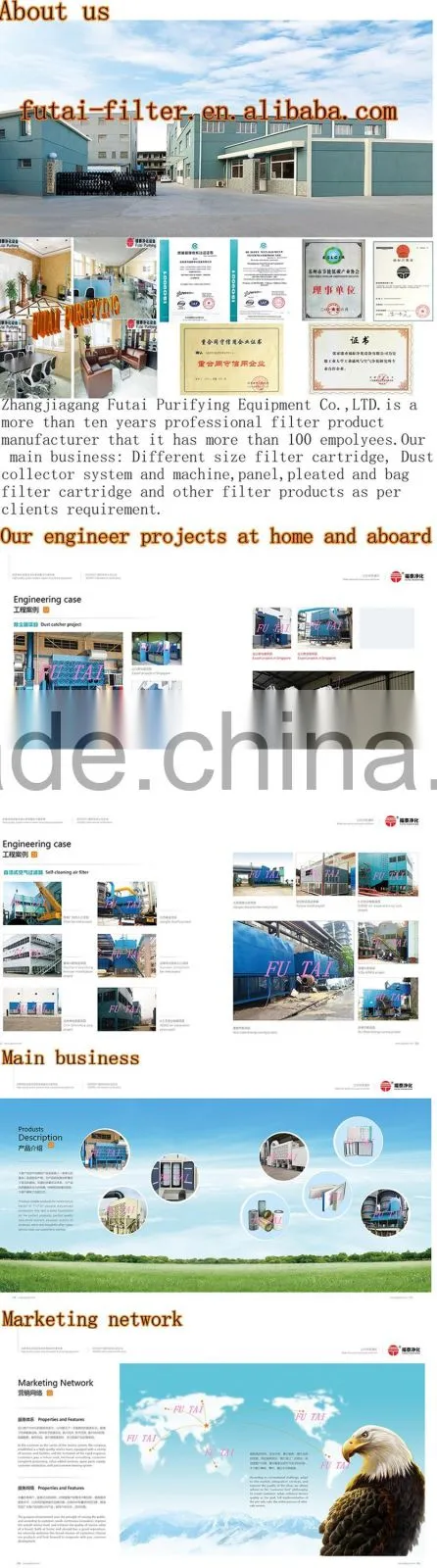 Downflow Dust Collector For Sand Blasting Room system