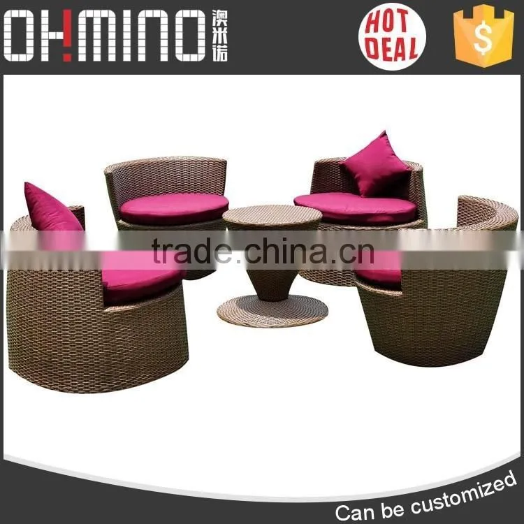 SF-0157 poly rattan furniture outdoor
