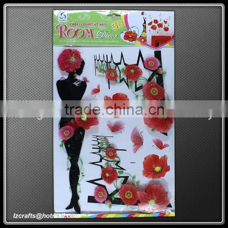 3D Dimensional Sticker