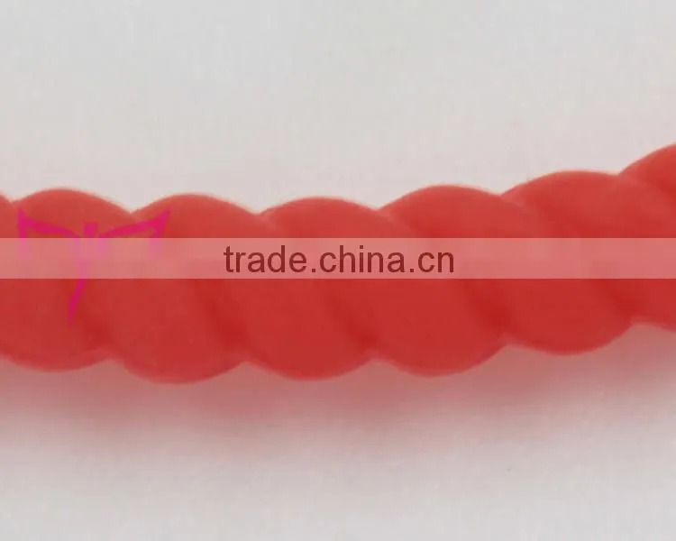 European Market Stylish Infinity Bracelet,thin silicone bracelet,tie shape rubber bracelet
