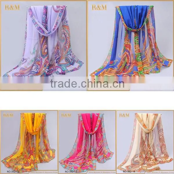 Chinese factory Silk Scarves For Evening Dress