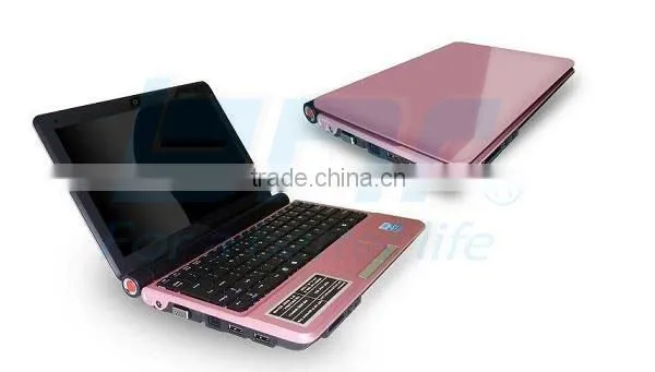 cheap 10"netbook computer Intel dual core mini laptop notbook computer, wifi and webcam
