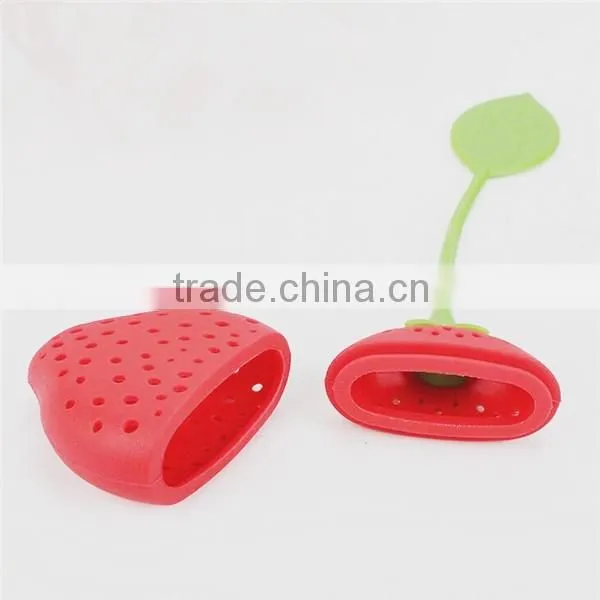 Various types of silicone and stainless steel tea strainer