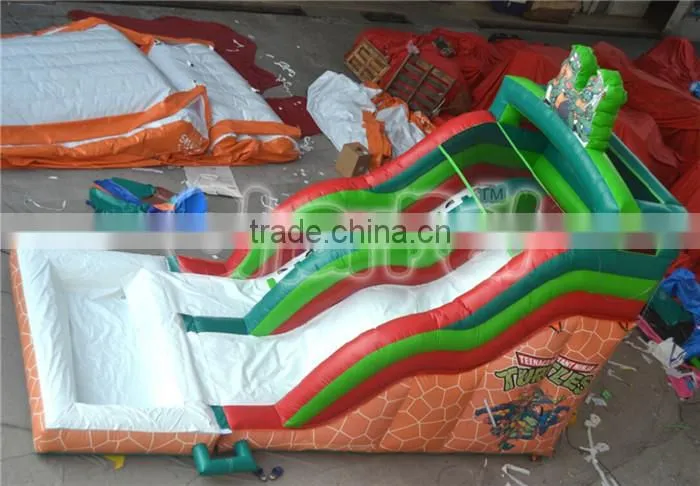 2016 popular giant inflatable water slide for adult/intex inflatable water slide/inflatable slide