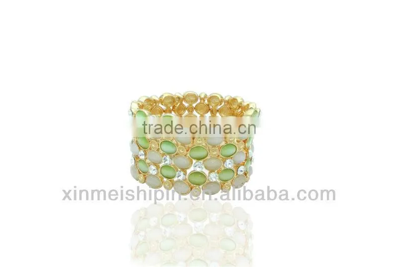 Crystal beaded bracelet fashion bracelet