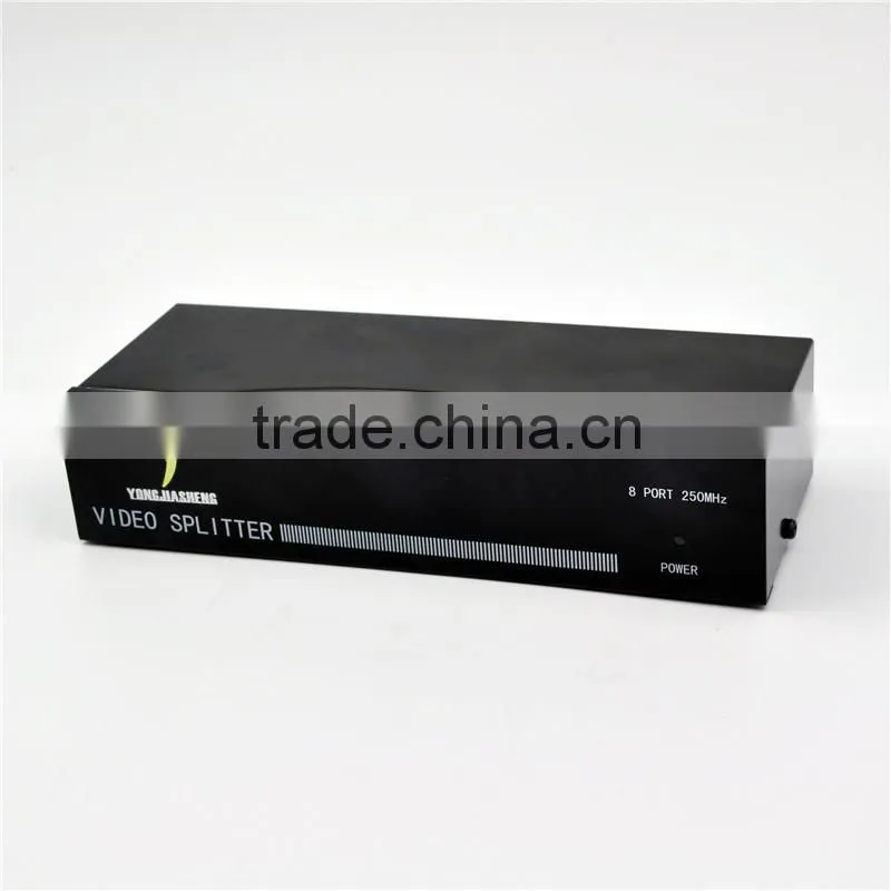 8 port video/audio splitter VGA video splitter