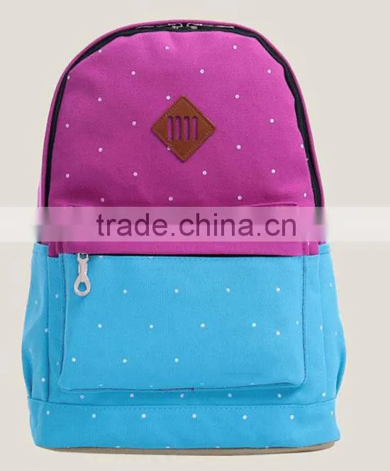 2015 Canvas Backpack,Back Pack,Backpack Bag