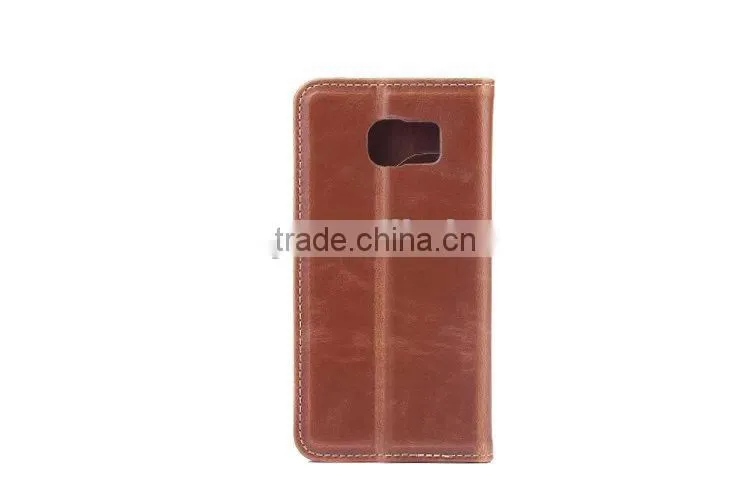 OEM leather case for Samsung galaxy S6