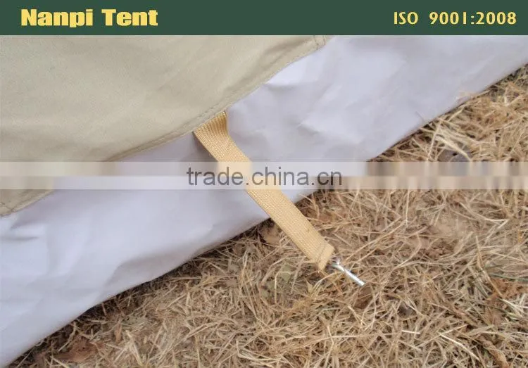 Luxury Camping Safari Tent with double roof
