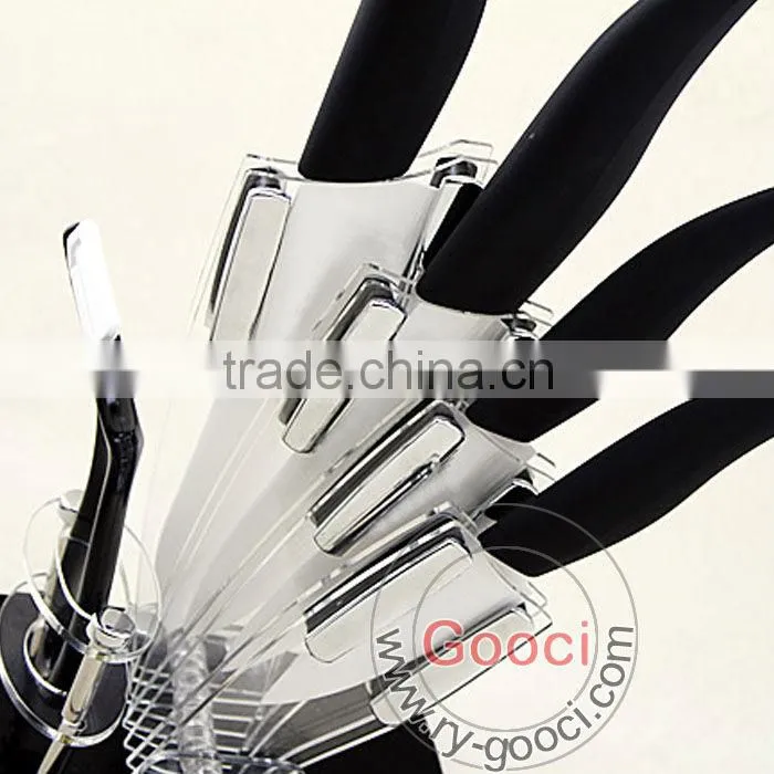 Ultra Sharp Ceramics Knife Set 3"+4''+5"+6"+Peeler