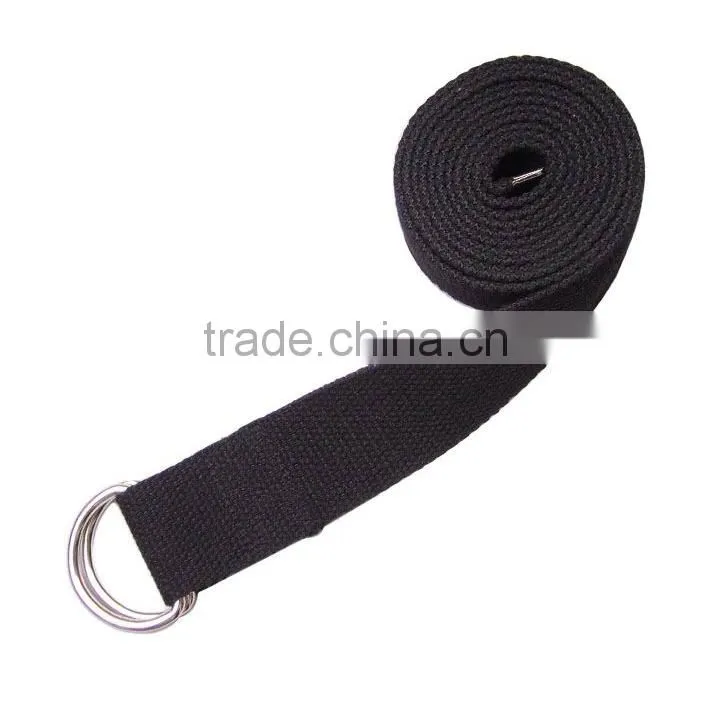china supplier Yoga Stretch Strap D-Ring Belt