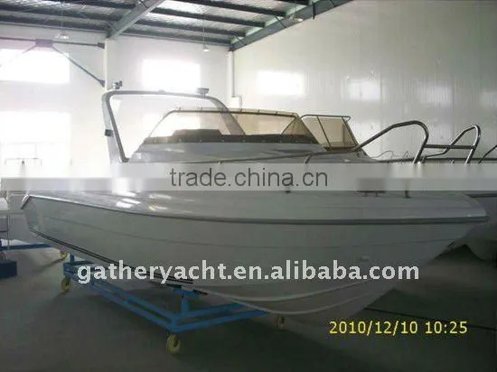 Hot sale 25ft fiberglass Cabin Boat