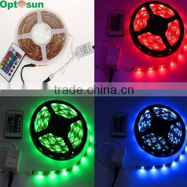 High lumens 24 volt led lighting flex strip