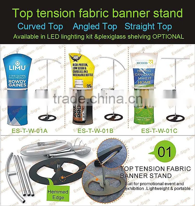 Acrylic Fabric Exhibition Tension Fabric Counter