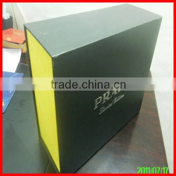 Black Magnetic Paper Collapsible Box For Gift