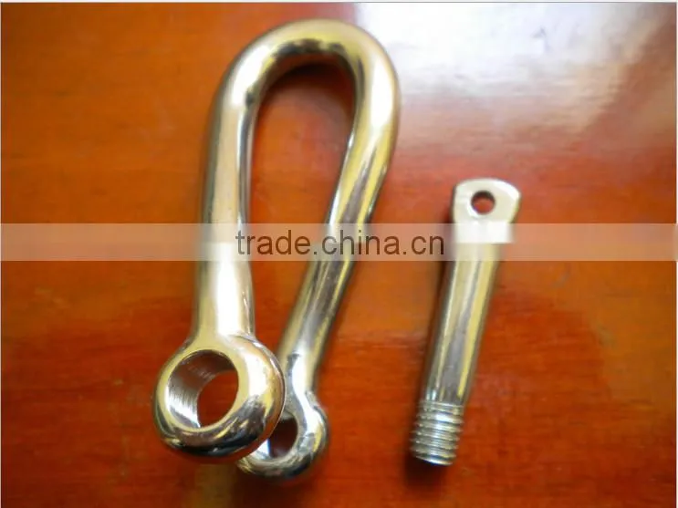 Stainless Steel Twisted Shackle